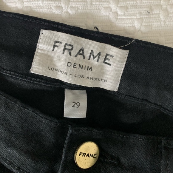 frame black skinny jeans - Picture 4 of 6